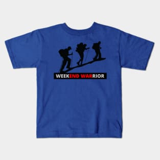 Hiking Mountaineering - Weekend Warrior Kids T-Shirt